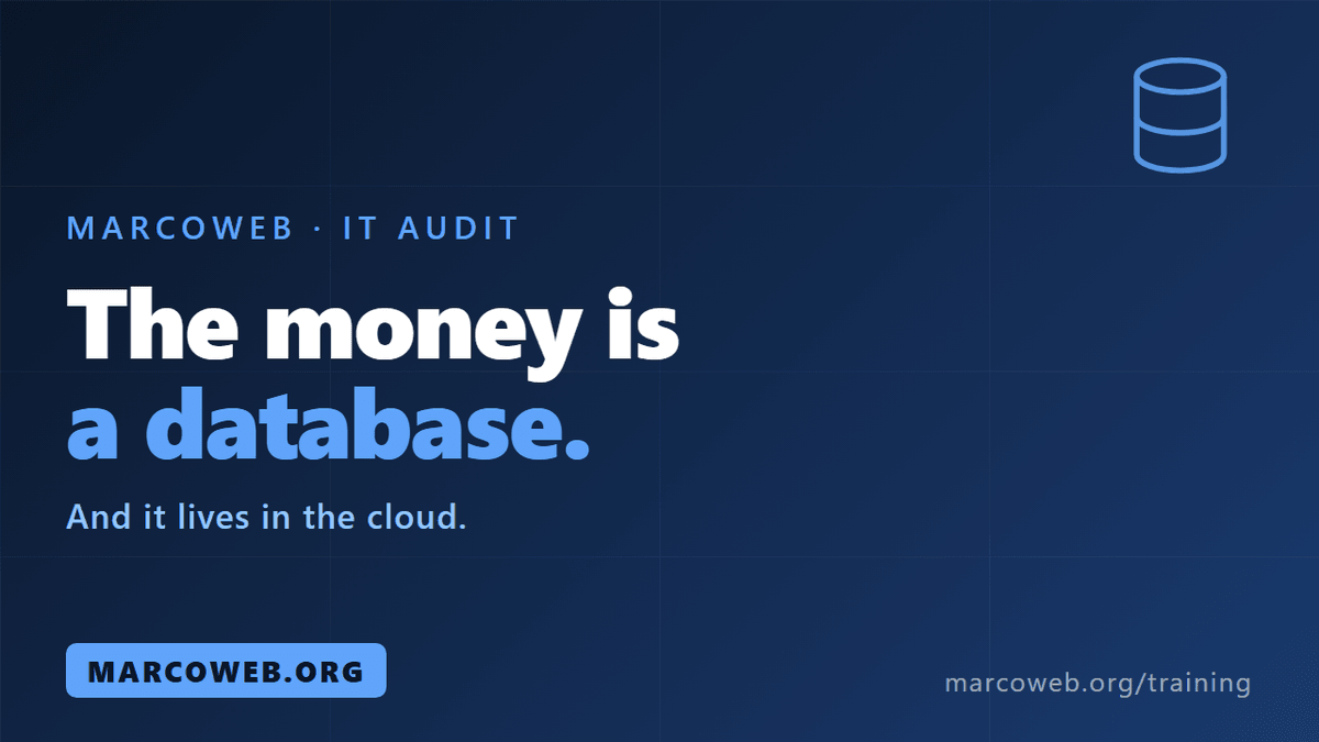 SOC 1 for iGaming: Auditing the Financial Database in the Cloud