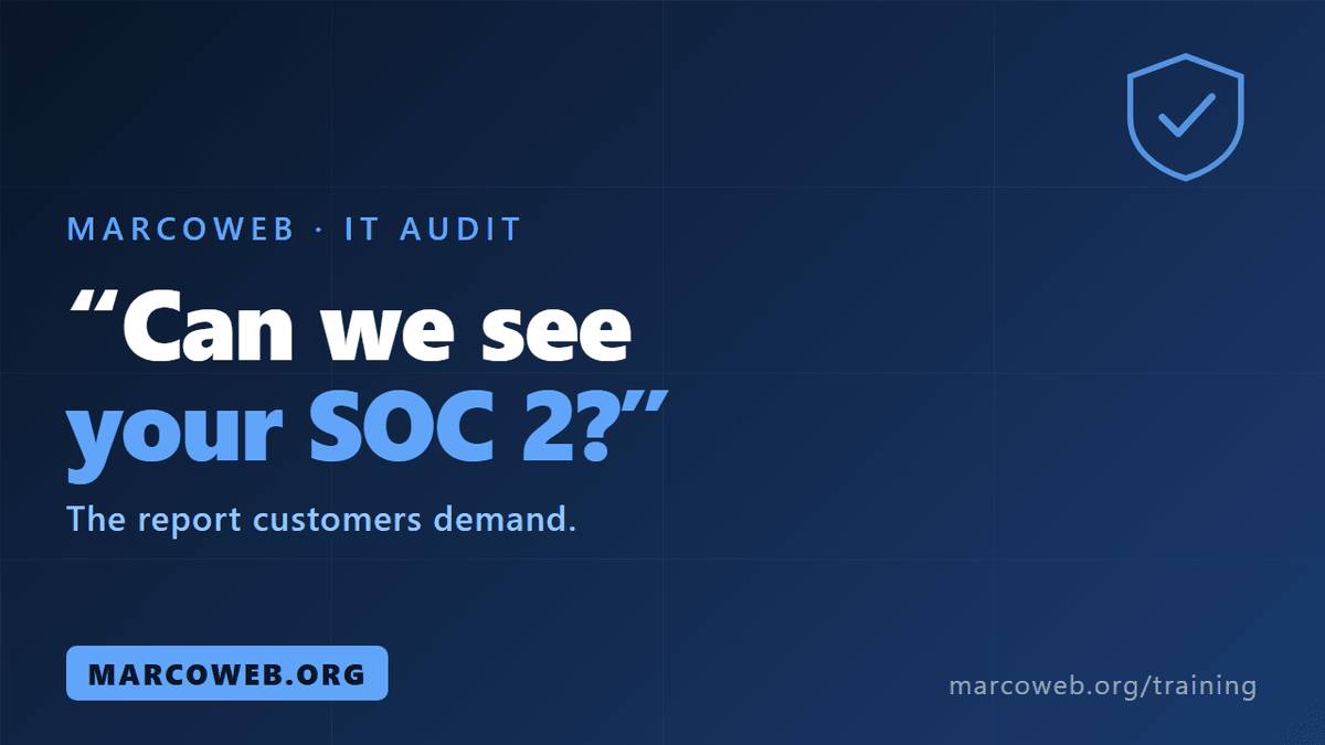 SOC 2 for a SaaS Provider: The Report Your Customers Ask For